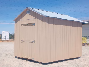10x12 Standard Ranch shed with 8' walls for sale by Sequoia Sheds