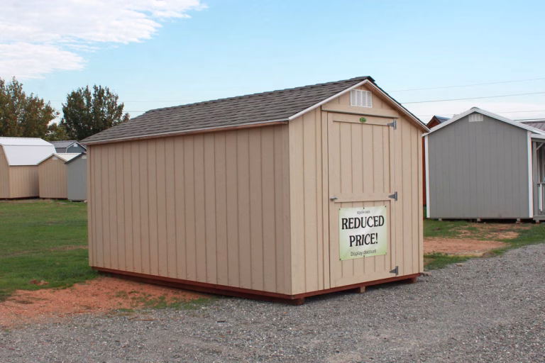 8x14 standard Ranch shed from Sequoia Sheds in Red Bluff