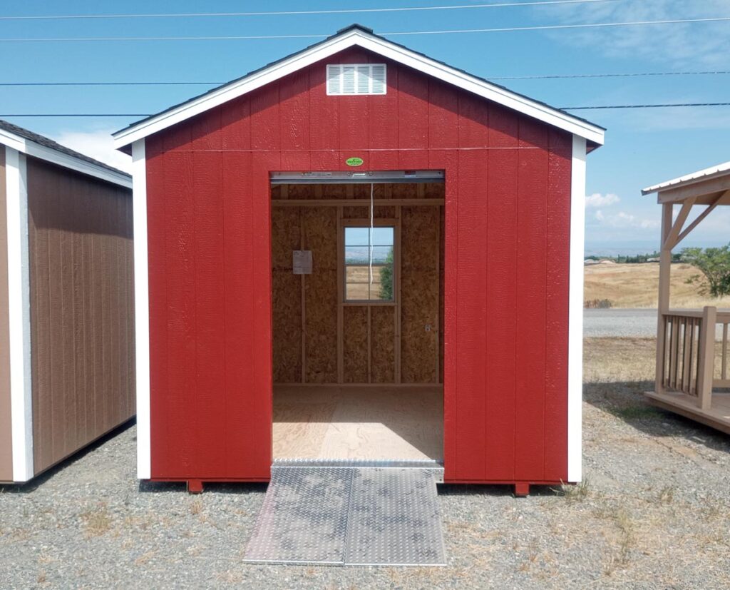 Sequoia Sheds X Premium Ranch With Roll Up Door