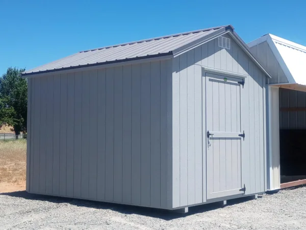 grey Premium Ranch shed, portable 10x12
