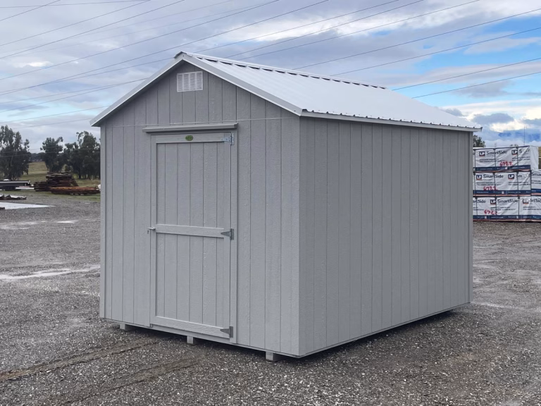 10x12 grey promo shed