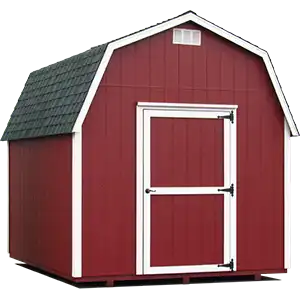 Premium Barn Shed in Red