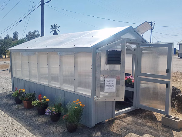 8x15 greenhouse, sturdy and durable